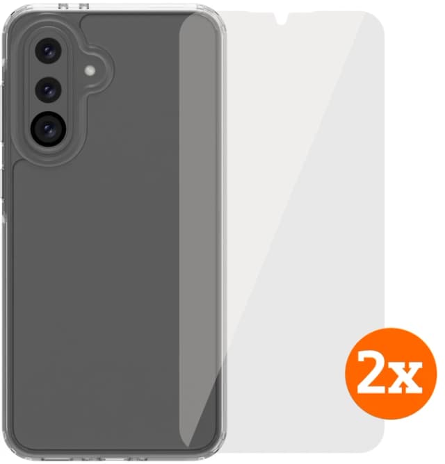 Thumbnail 12 de BlueBuilt Protective Backcover Samsung Galaxy A36 Transparent + Displayschutz Doppelpack