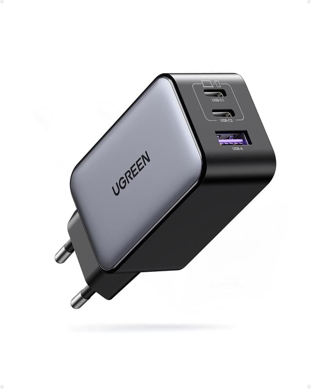 Detalle de UGREEN Nexode USB C Ladegerät 65W 🔌