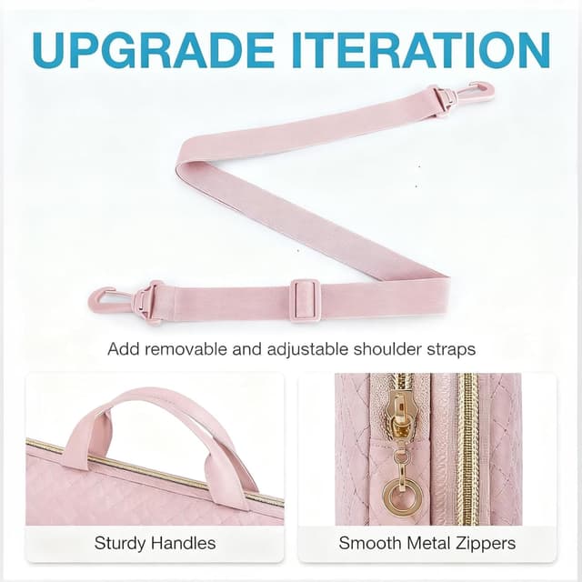 Thumbnail 3 de BAGSMART 15.6-inch Laptop Sleeve with Strap