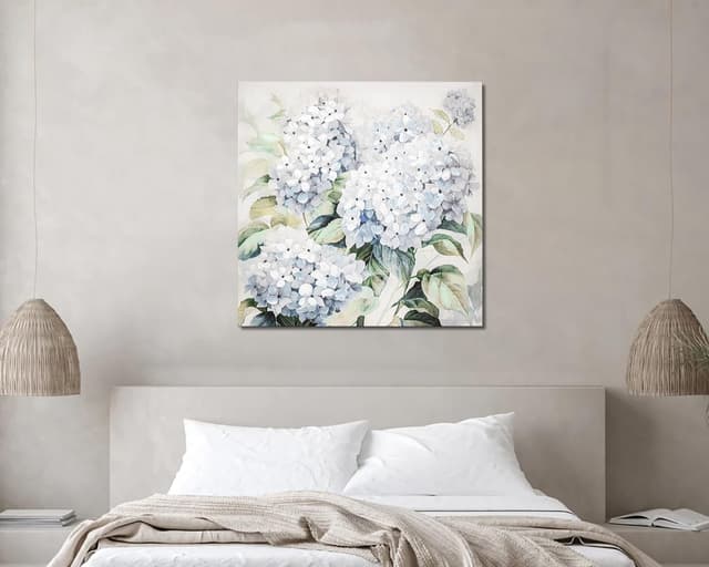 Thumbnail 5 de Hollyone Blumen Leinwandbild 75x75 cm