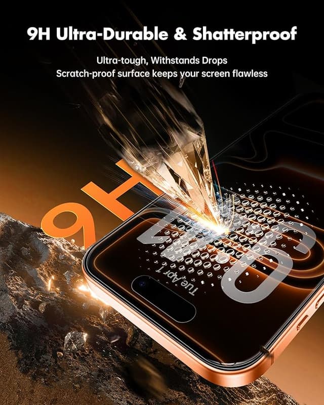 Thumbnail 3 de UNBREAKcable Protector de pantalla privacidad iPhone 17 Pro Max 28°