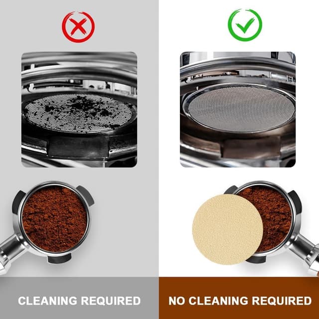 Thumbnail 4 de HOTUT Filtros de Café Redondos 58mm, 400 Pcs