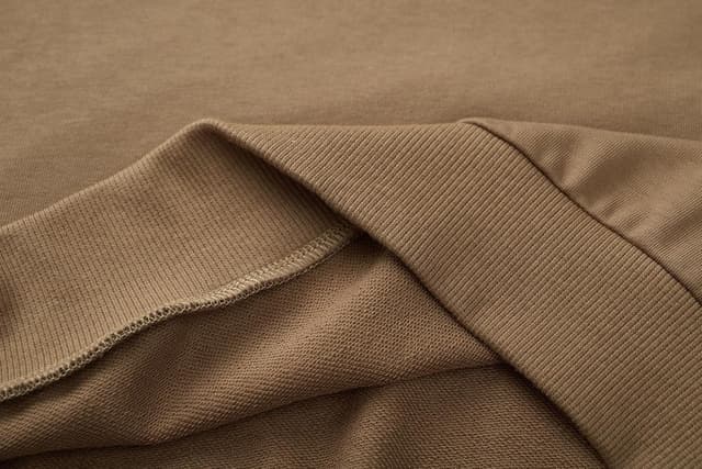 Detalle 2 de VEIISAR Herren-Sweatshirt mit Rundhalsausschnitt (Basic) – Langarm-Pullover Freizeit