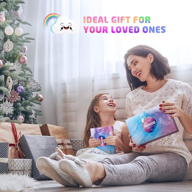 Thumbnail 5 de Rainbow Bath Bombs 4-pack organic kids bath bombs