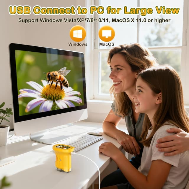 Thumbnail 6 de GlobalCrown Microscope enfant 200x