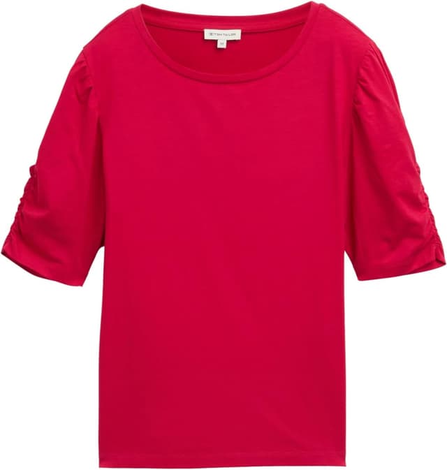 Detalle de TOM TAILOR T-Shirt Donna a maniche corte: comfort quotidiano e vestibilità comoda