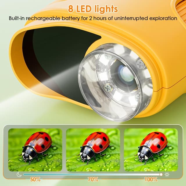 Thumbnail 5 de Temodu 2.0 Mikroskop 1000× für Kinder