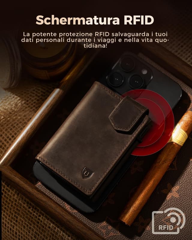 Thumbnail 5 de LORZOR Portacarte Slim 10 carte 💼