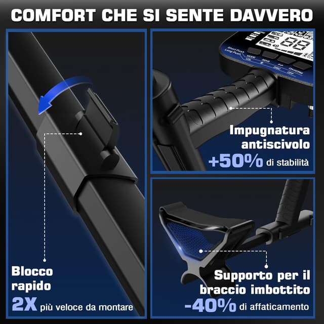 Thumbnail 2 de DR.ÖTEK Metal Detector Professionali 25 cm