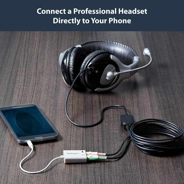 Detalle de Adaptateur casque StarTech.com 3,5 mm