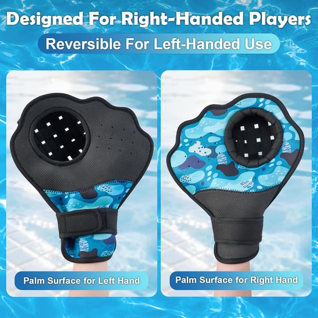 Detalle 2 de TTQ Water Baseball Ball and Gloves Set for Pool & Beach Games