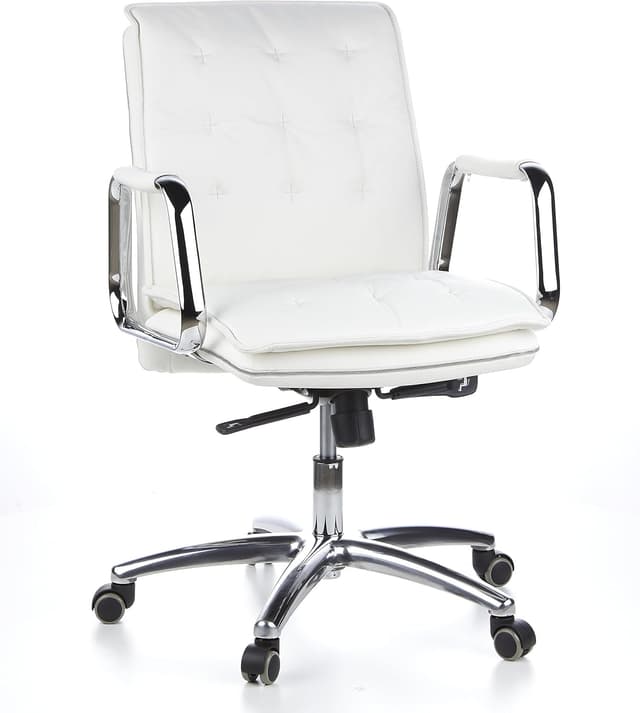 Detalle de HJH Office 600932 Poltrona VILLA 10 Pelle 46–56 cm