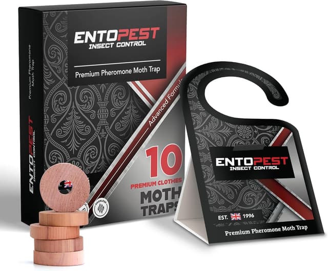 Imagen de Entopest 10 Moth Monitoring Peds + 5 Cedar Rings en OfertitasTOP