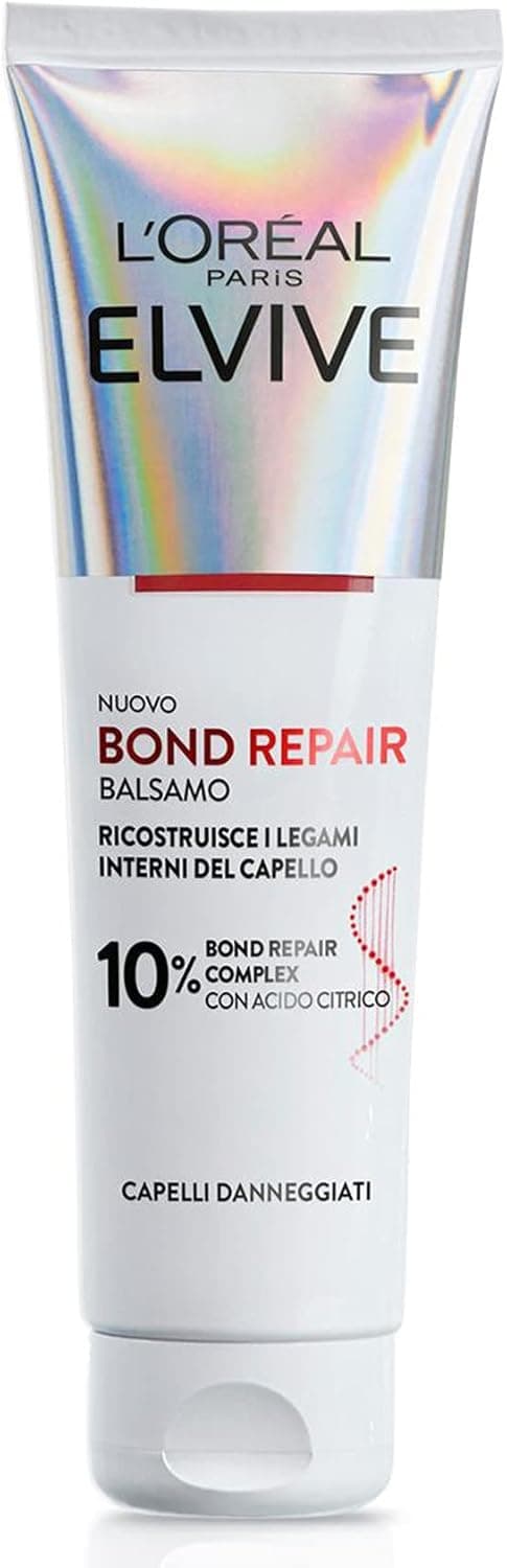 Detalle de Après-shampoing L’Oréal Paris Elvive Bond Repair 150 ml (LOR ELV.BALS. BOND REPAIR 150) : soin réparateur des liaisons
