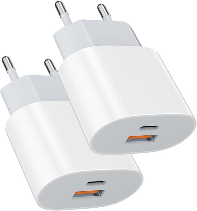 Detalle de 25W USB-C caricabatterie doppio porta per iPhone