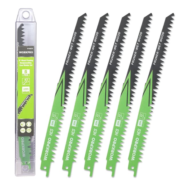 Detalle de WORKPRO Lame de scie sabre 230 mm 5TPI