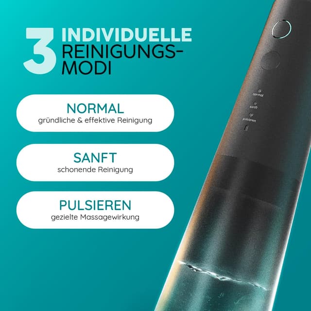 Detalle de happybrush® Munddusche kabelloser Water Flosser – 100 Tage testen (Testsieger)