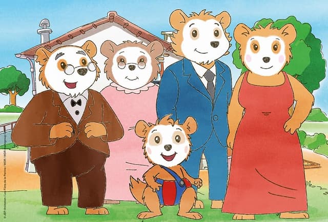 Detalle de Schmidt Spiele 56414 Bobo Siebenschläfer – Kinderpuzzle (3x24 Teile) ab 4 Jahren