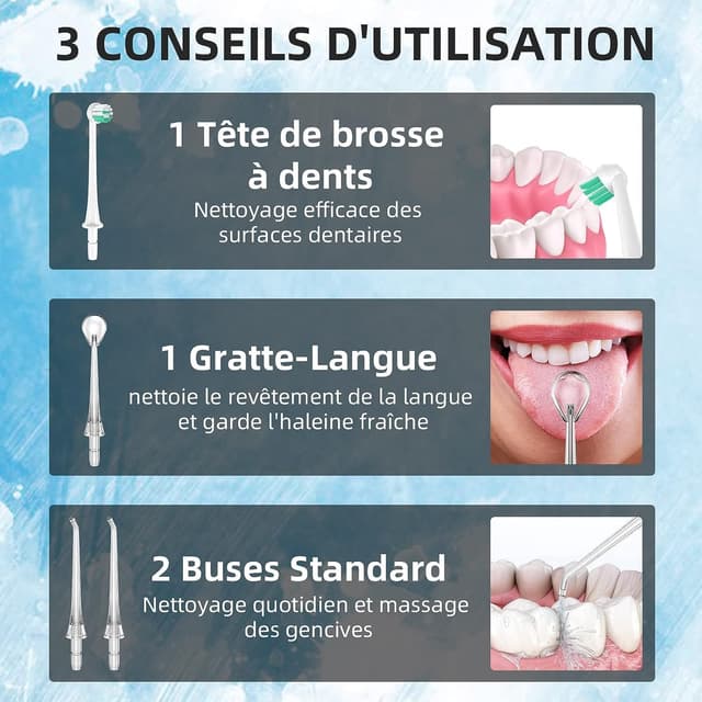 Thumbnail 5 de Jet Dentaire Hydropulseur Portable 310 ml