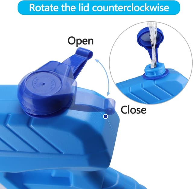 Thumbnail 6 de Yojoloin Water Pistol 2 Pack – 1200ml powerful water blaster guns for outdoor summer play