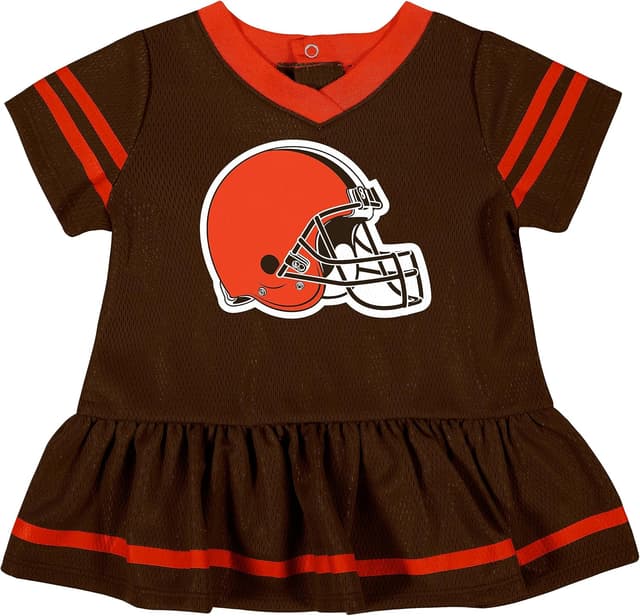Detalle de Gerber NFL Baby-Girls NFL Team Jersey Dress and Diaper Cover