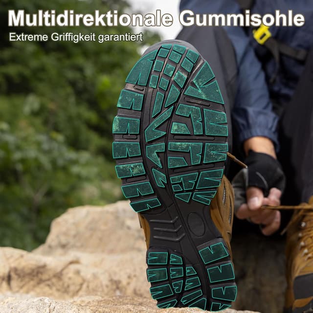 Thumbnail 5 de EARLDE Wanderstiefel Herren Wasserdicht