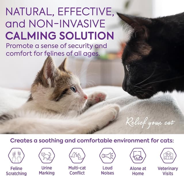 Detalle 2 de TopSum Cat Calming Plug-in 2-pack diffuser 🐱