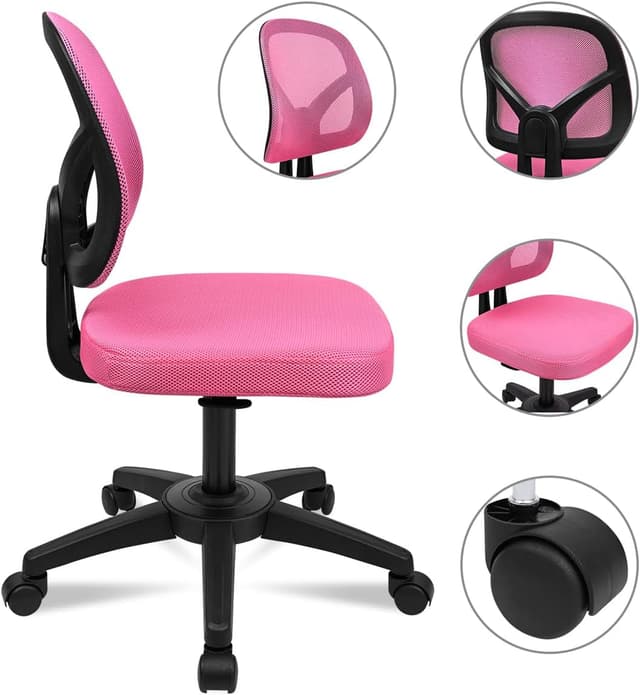 Thumbnail 4 de Silla ergonómica sin reposabrazos con soporte lumbar
