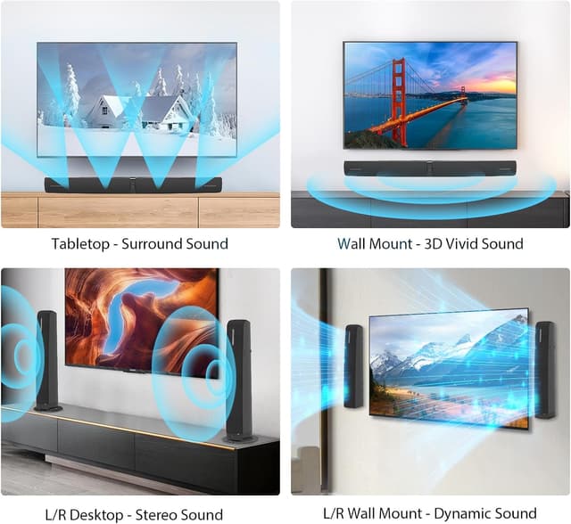 Detalle 2 de Assistrust Soundbar 90W for Smart TV