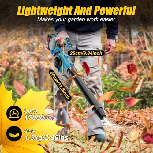 Thumbnail 6 de Fovendi 21V Soplador de Hojas ⚙️