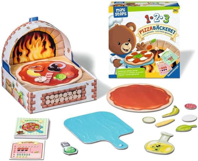 Thumbnail 1 de Ravensburger Ministeps 4586 1,2,3 Pizzabäckerei 🍕