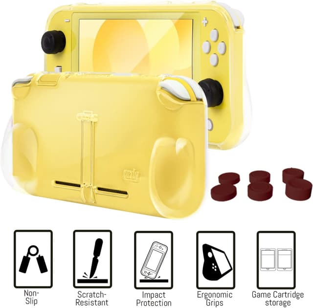 Thumbnail 5 de Orzly Switch Lite Accessories Bundle - Yellow