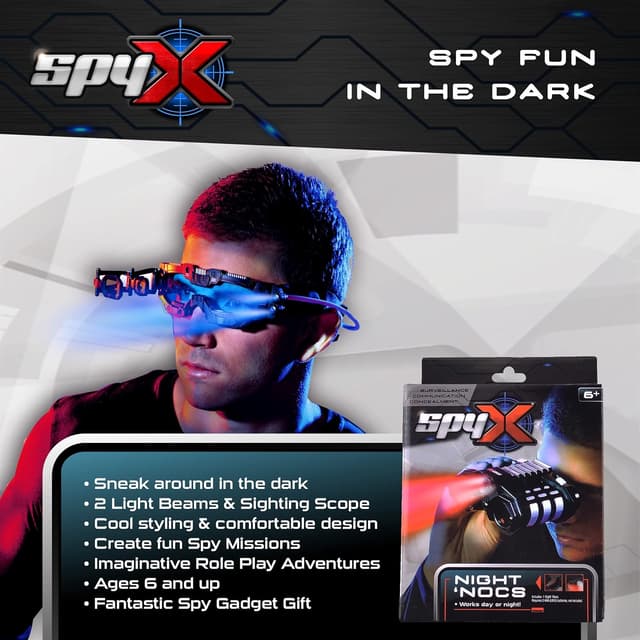 Detalle 2 de SpyX Night Mission Goggles for Kids