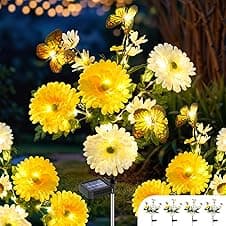 Imagen de TopVelo Solar Garden Light 120 LEDs 4-Pack en OfertitasTOP