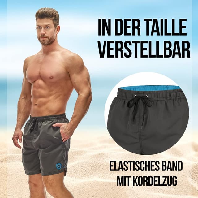 Thumbnail 3 de Zagano Badehose Herren Sâ6XL đ©Č