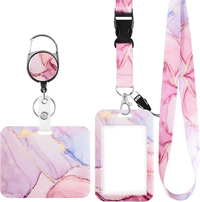Detalle de Ausweishalter Lanyard 56 cm 🎫