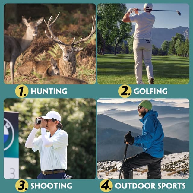 Thumbnail 4 de REVASRI 1200Y/M telémetro 8x, alcance 1200 yd