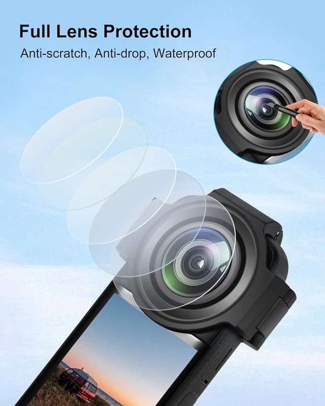 Thumbnail 5 de PULUZ Insta360 X3 lens protector 1pc