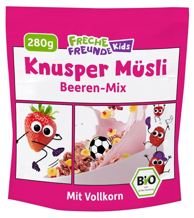 Imagen de FRECHE FREUNDE Bio Müsli Beeren-Mix 6x280g en OfertitasTOP