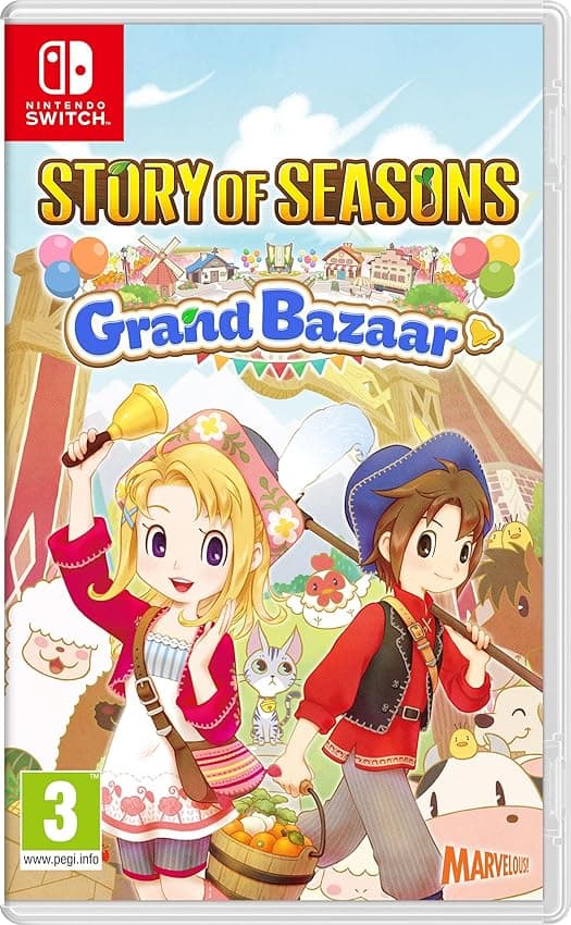 Detalle de Story of Seasons: Grand Bazaar Switch