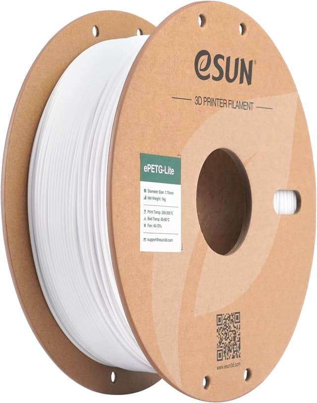 Imagen de eSUN PETG Filament 1 kg Weiß en OfertitasTOP