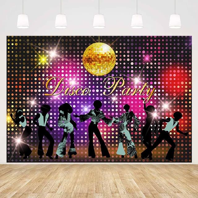 Imagen de MEHOFOND 7x5ft Disco Party Backdrop en OfertitasTOP