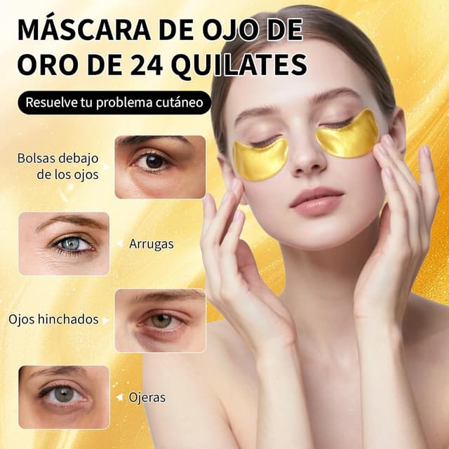 Thumbnail 1 de Parches ojos 20 pares hidratantes Amarillo