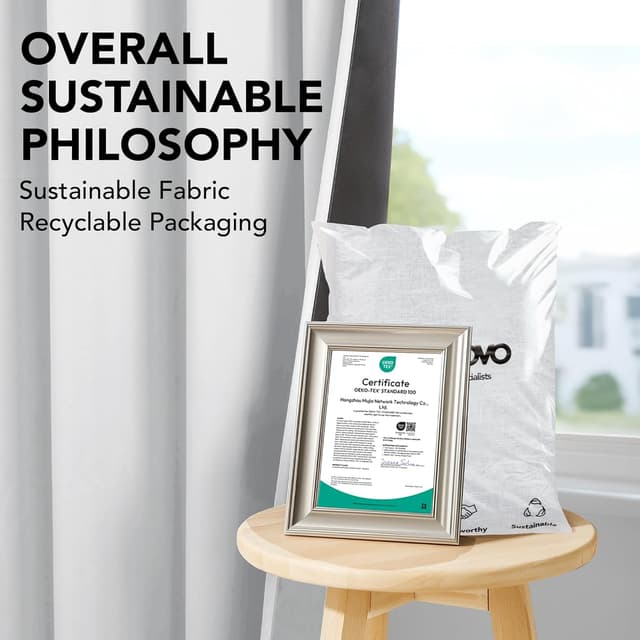 Thumbnail 5 de Deconovo 140x245 Rideaux occultants 100%