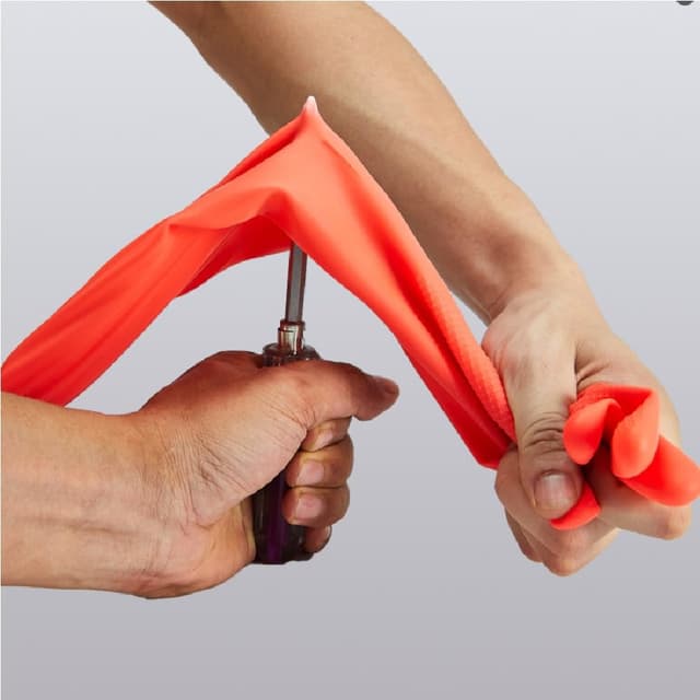 Thumbnail 3 de YIOIY Reusable Rubber Dishwashing Gloves S Red