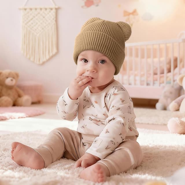 Thumbnail 6 de DRESHOW Toddler Beanie Hat for 0-24m