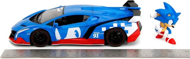 Thumbnail 4 de Jada Sonic Lamborghini Veneno 1:24