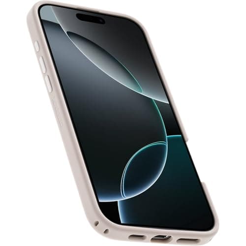 Detalle de Otterbox Symmetry MagSafe funda iPhone 16 Pro MAX, resistente y fina