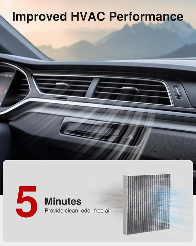 Thumbnail 5 de Puroma Cabin Air Filter Activated Carbon