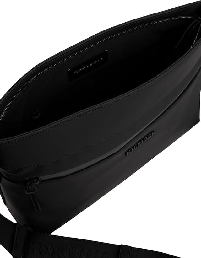 Detalle 2 de Tommy Hilfiger Messenger Mediano Negro